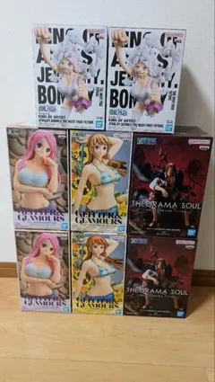 ワンピース フィギュア 7点まとめ売り ルフィ シャンクス ナミ - メルカリ