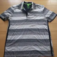 BOSS HUGO BOSS ポロシャツ ボーダー モダンフィットのサムネイル