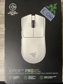 新品未開封 Razer Viper V3 Pro ホワイト Amazon.co.jp: 8,000Hzドングル同梱 Razer レイザーViper V3 Pro