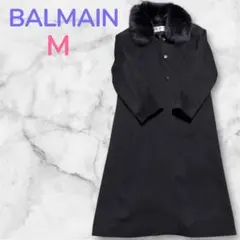 【希少】バルマン　シルク　ミンク　リバーシブル　ロングコート　L 2026年最新】BALMAIN レディース ロングコートの人気アイテム - メルカリ