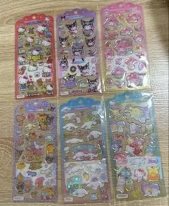 【正規品】サンリオ　ドロップジェリーシール　6枚セット