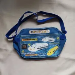 新幹線 キッズ ショルダーバッグ ブルー