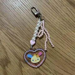 サンリオ　シークレットチャーム付きキーホルダーバレエコア　ウサハナ