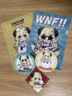 わためり乃　クリアファイル・コースター