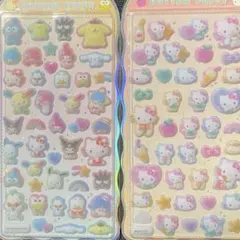 コットンパフィーシール サンリオ　キティ