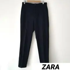ザラ S センタープレスパンツ きれいめ オフィス カジュアル