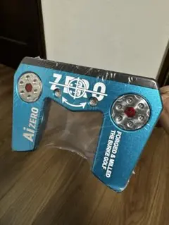 バークゴルフ ゼロトルク パター Ai ZERO スカイブルー 34インチ