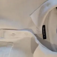 mouvement ホワイト 長袖ポロシャツ