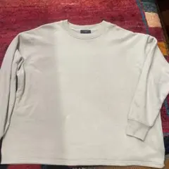 BACK NUMBER やや薄手トレーナー Lお値下げしました