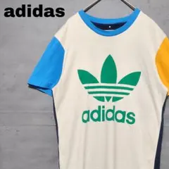 adidas☆アディダス☆スリーライン☆ラガーシャツ☆長袖☆マルチカラー