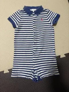 ラルフローレン ベビーロンパース半袖80