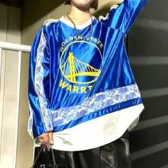 【Ciaopanic】【NBA】別注レースドッキングプルオーバー （blue）