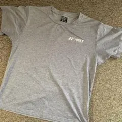 【匿名配送/中古品】YONEX グレー Tシャツ Sサイズ　ヨネックス