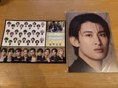 SnowMan ベストアルバム　フェイスカード　Rays シール　セット