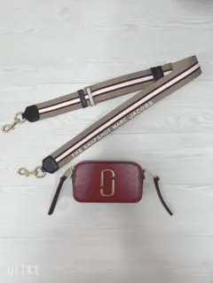 MARC JACOBS THE SNAPSHOT ショルダーバッグ レッド