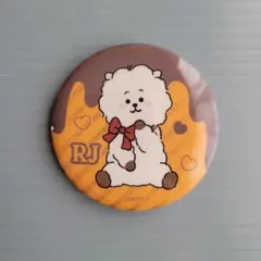 ③BT21　カフェ　スイーツパラダイス　スイパラ　缶バッジ　RJ