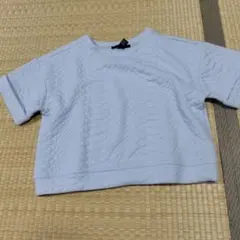 FOREVER 21 ライトブルー クルーネック Tシャツ S
