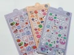 〖動物〗立体 3Dシール3枚セット