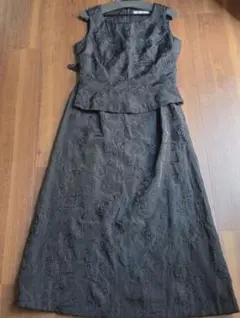 Moda Club SUMINO 横浜元町　ノースリープ　ブラック セットアップ