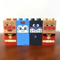 アンパンマンブロックラボ　ブロックラボ　アンパンマン　バイキンマン　コキンちゃん