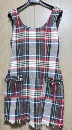 ZARA trfcollection チェックワンピース