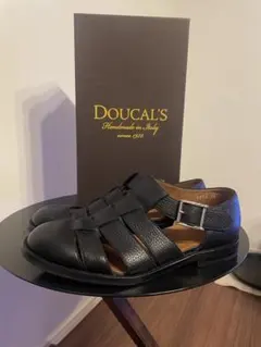 Paraboot グルカサンダル ネイビー シボ革 42 - メルカリ