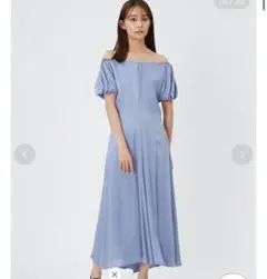 IPEKERパフデザインフレアワンピース♡フレイアイディー 2024ss