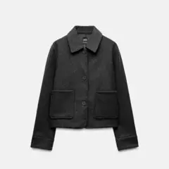 zara ソフト ポケット ジャケット