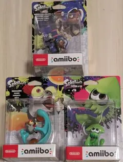 Splatoon amiibo コジャケとイカとオクトリングセット