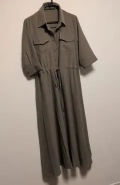 COCOMOMO シャツワンピース ベージュ