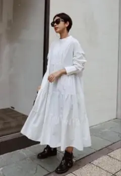 Make Stuff'26 omegu】レースふわキャミワンピース Mサイズ - メルカリ