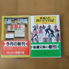 B級ニュース図鑑　泉麻人のTV日記　２冊セット
