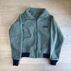 80s patagonia デカタグ　フリースジャケット　USA製 グリーン