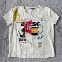 DIESEL T-CUTIE Tシャツ ホワイト Lサイズのサムネイル