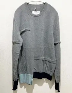 OAMC アシンメトリーニット M オーエーエムシー ルークメイヤー期 コットンのサムネイル