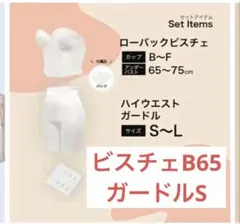 ローバックビスチェ・ハイウエストガードルセット