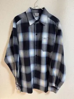 CALTOP オンブレチェックシャツ