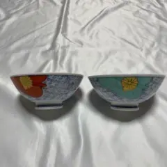 お茶碗　夫婦　2個セット　相撲柄