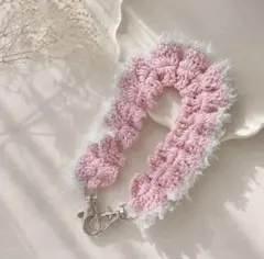 ハンドメイド かぎ針編み スマホストラップ
