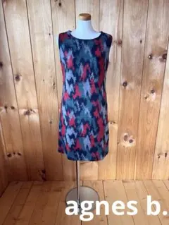 アニエスベー/agnes b./ワンピース/ノースリーブ/ウール×化繊/T1/M