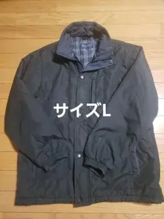 TROY BROS 中綿ジャンパーブルゾン　ブラック　Lサイズ　ヴィンテージ古着