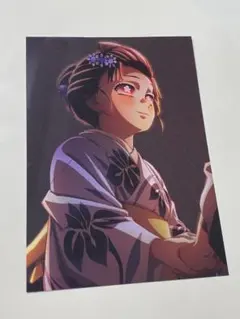 【1枚】　【開封済み】鬼滅の刃　無限城編　第一章　特典　第8弾　恋雪