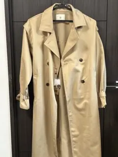 r.p.s. ベージュ ダブルブレスト トレンチコート
