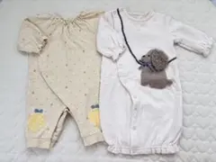 プティマイン＆アカチャンホンポ ロンパース2枚セット 60cmのサムネイル