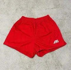 ミズノ　ショートパンツ　赤　Sサイズ　テニス　バレーなど
