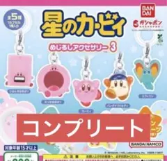 星のカービィ めじるしアクセサリー3 全5種コンプリート