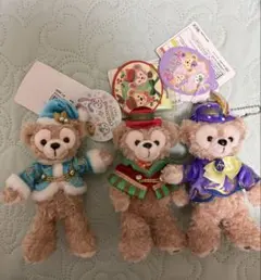 ディズニーシー　ダッフィー　ぬいぐるみバッジ