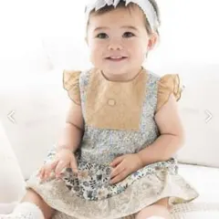 リバティタナローンティア—ドブルマ付きワンピース