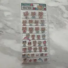 ハローキティ 4サイズステッカー Glass style シール