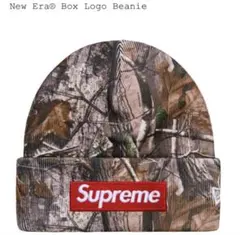 Supreme x New Era Box Logo Beanie Camo